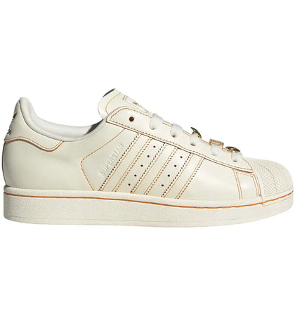 adidas Superstar II Off White Gold Metallic (Women's) - authentic adidas sneakers