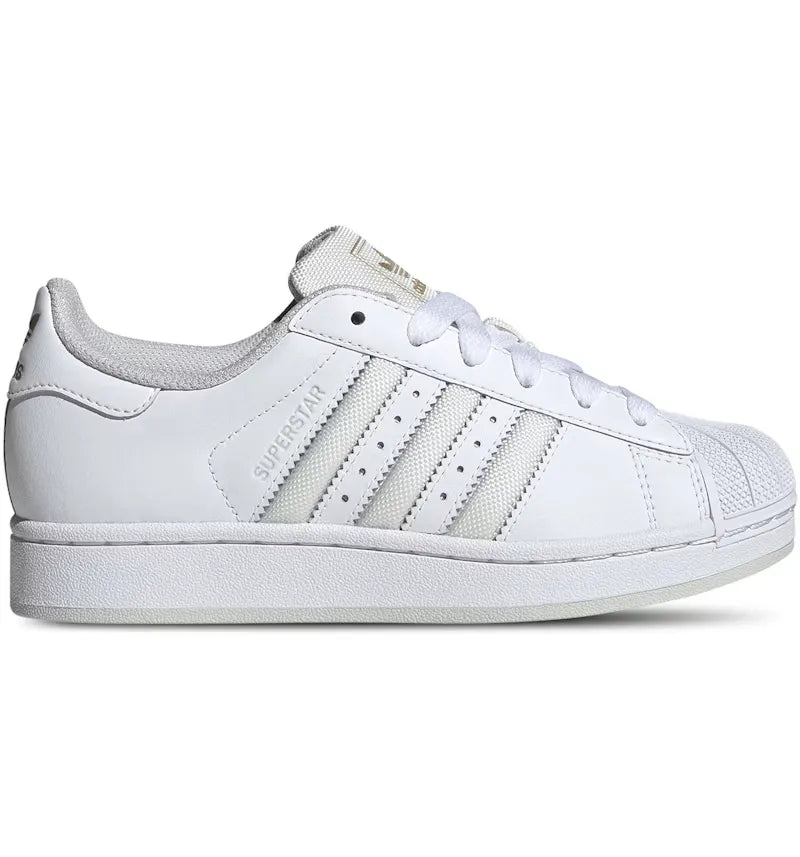 adidas Superstar II White Grey One (GS) - vue 360