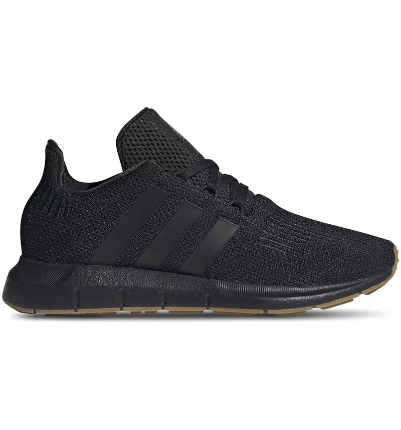 adidas Swift Run 1.0 Core Black Gum (GS) - vue 360