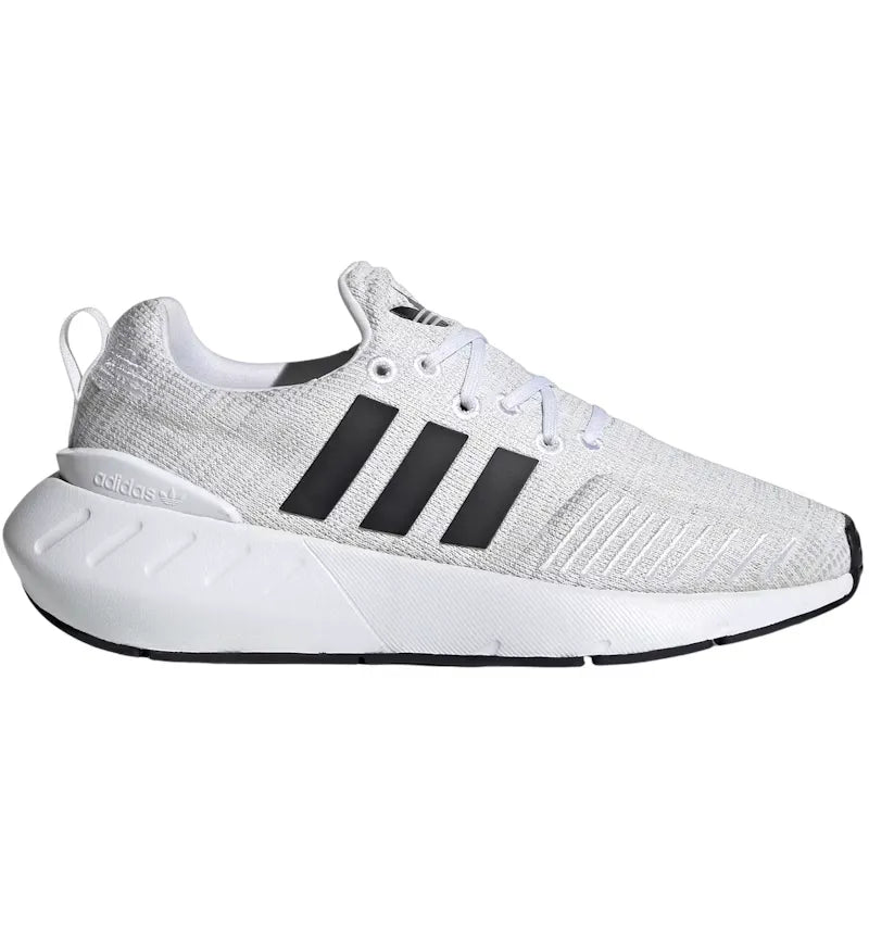 adidas Swift Run 22 Cloud White Core Black Grey (GS) - vue 360