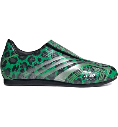 adidas Taekwondo F50 Leopard Semi Screaming Green (Women's)