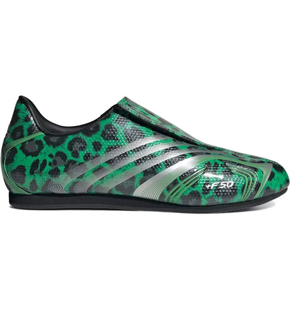 adidas Taekwondo F50 Leopard Semi Screaming Green (Women's) - authentic adidas sneakers
