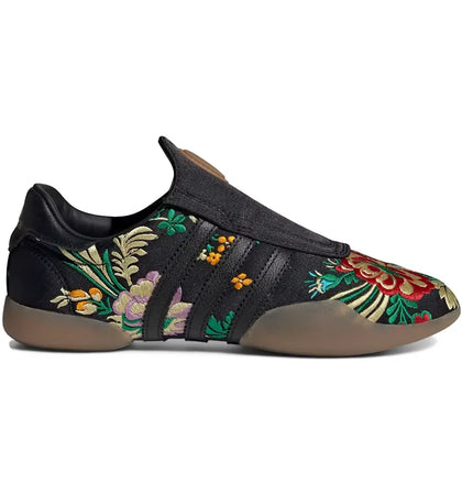 adidas Taekwondo Mei Black Floral Embroidered (Women's) - authentic adidas sneakers