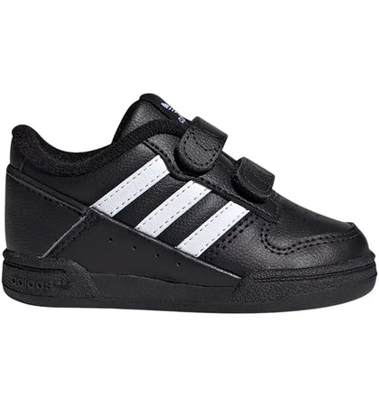 adidas Team Court 2.0 STR Comfort Closure Core Black Cloud White (TD) - authentic adidas sneakers