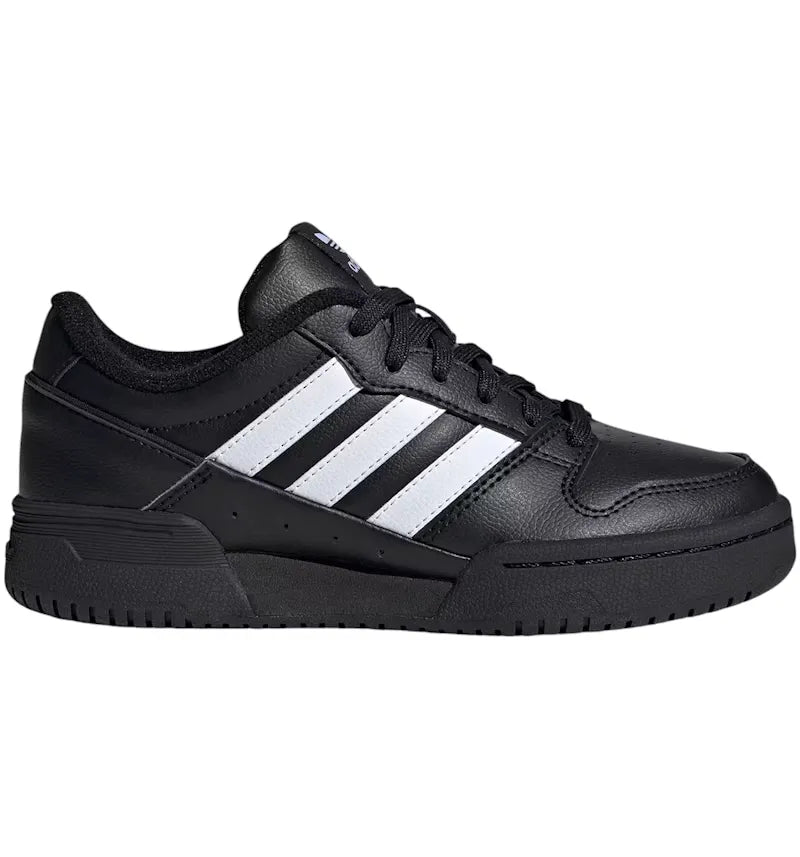 adidas Team Court 2.0 STR Core Black Cloud White (GS) - vue 360