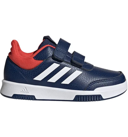 adidas Tensaur Hook And Loop Dark Blue White Bright Red (GS) - authentic adidas sneakers