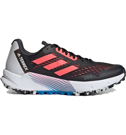 adidas Terrex Agravic Flow 2 Black Turbo Blue Rush (Women's) - authentic adidas sneakers