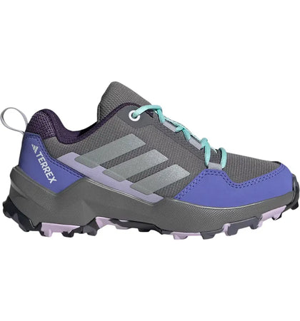 adidas Terrex AX4R Grey Four Matte Silver Semi Flash Aqua (GS) - authentic adidas sneakers