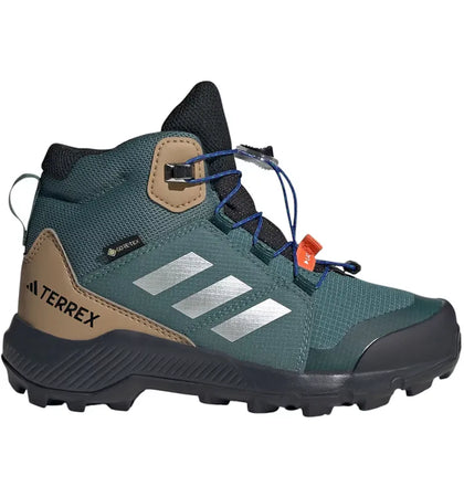 adidas Terrex Mid Gore-Tex Preloved Teal Silver Metallic Semi Lucid Blue (GS) - authentic adidas sneakers