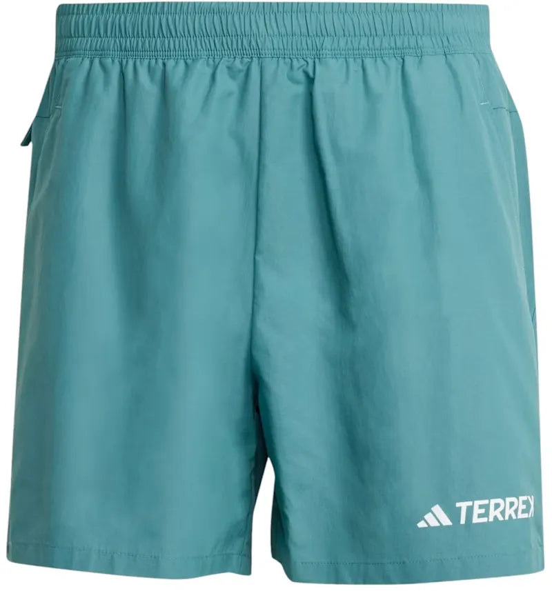 adidas Terrex Multi Shorts Preloved Teal - vue 360
