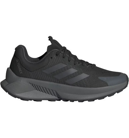 adidas Terrex Soulstride Flow Gore-Tex Core Black Grey Semi (Women's) - authentic adidas sneakers