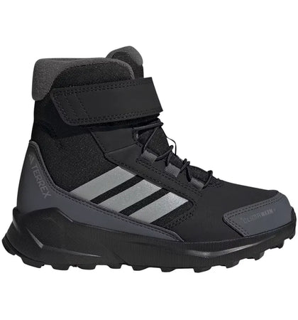 adidas Terrex Trailmaker 2 High Climawarm+ Black Matte Silver Grey (GS) - authentic adidas sneakers