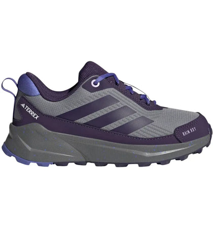 adidas Terrex Trailmaker 2 Rain.RDY Grey Three Aurora Plum Semi Cobalt Blue (GS) - authentic adidas sneakers