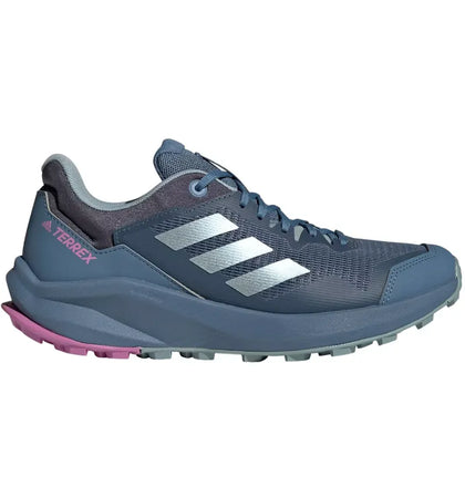adidas Terrex Trailrider Trail Wonder Steel Magic Grey Met Pulse Lilac (Women's) - authentic adidas sneakers
