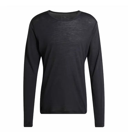 adidas Terrex Xperior Merino 150 Baselayer Long Sleeve Tee Black - authentic adidas product