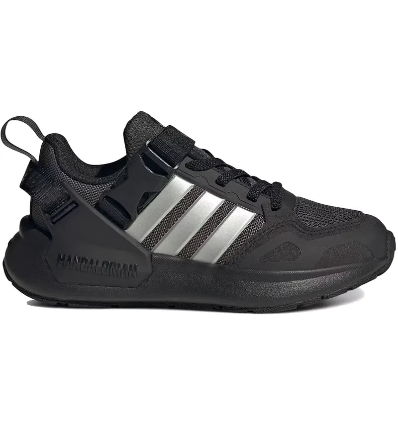 adidas The Mandalorian Runner Star Wars Carbon Silver Metallic Core Black (GS) - vue 360