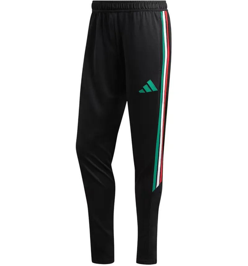 adidas Tiro 2026 League Pants Black Bold Green - vue 360