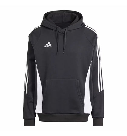 adidas Tiro 24 Sweat Hoodie Black/White - authentic adidas apparel