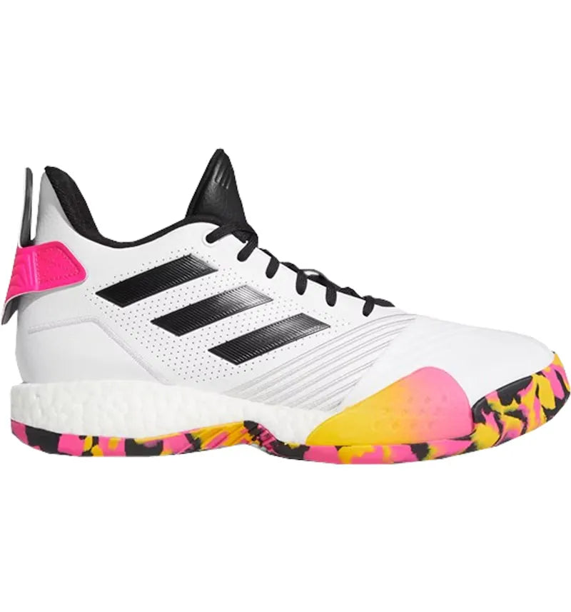 adidas Tmac Millennium White Black Pink - vue 360