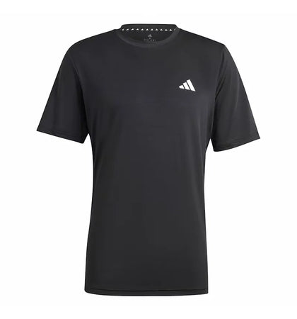 adidas Train Essentials Stretch Training Tee Black/White - authentic adidas product