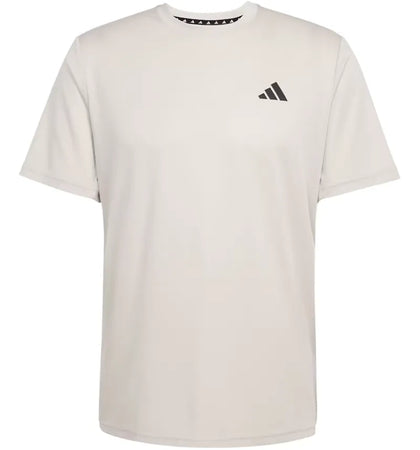adidas Train Essentials T-Shirt Beige Black - authentic adidas apparel