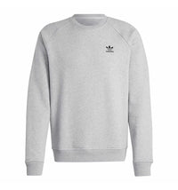 adidas Trefoil Essentials Crew Sweatshirt Medium Grey Heather