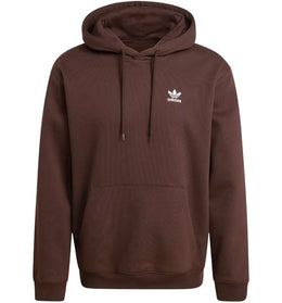 adidas Trefoil Essentials Loose Hoodie Aurora Coffee - authentic adidas apparel