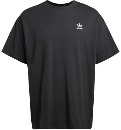 adidas Trefoil Essentials Oversized Tee Black - authentic adidas product