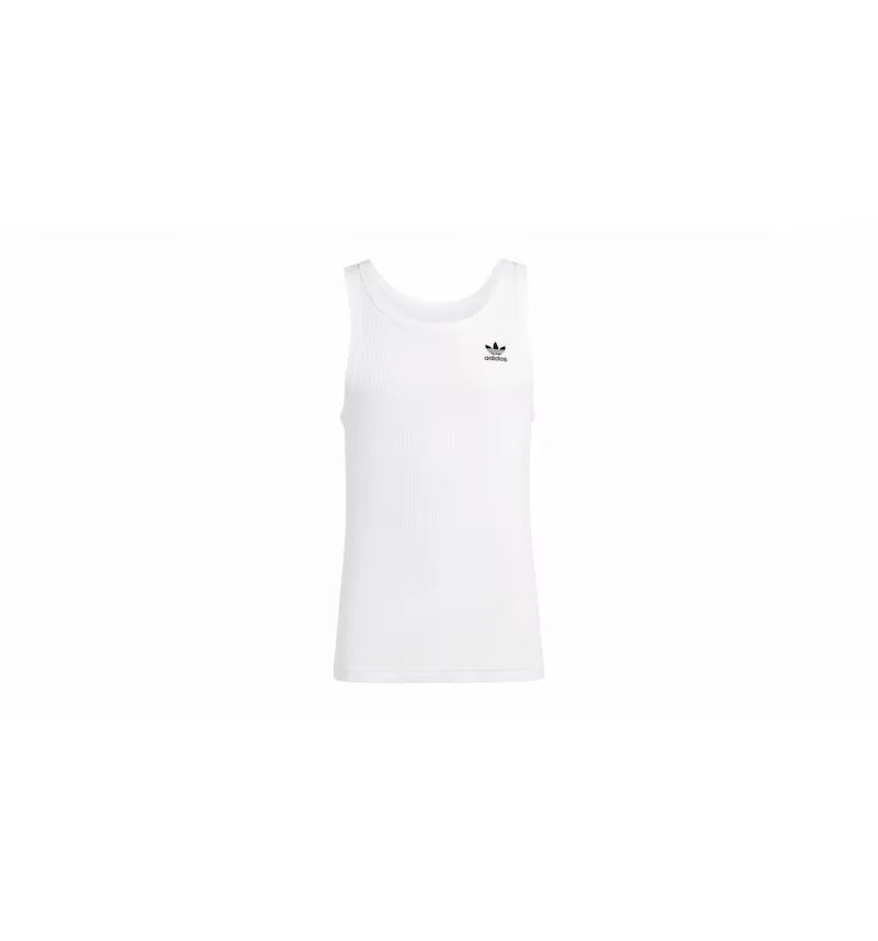 adidas Trefoil Essentials Tank Top White - vue 360