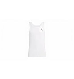adidas Trefoil Essentials Tank Top White - authentic adidas product