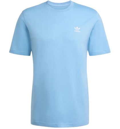 adidas Trefoil Essentials Tee Ash Blue - authentic adidas product
