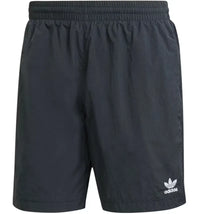 adidas Trefoil Essentials Woven Shorts Black White