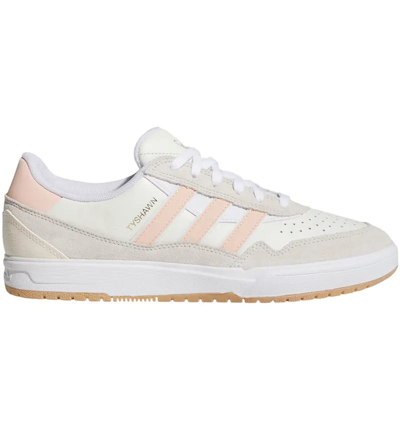 adidas Tyshawn II White Powder Coral - vue 360