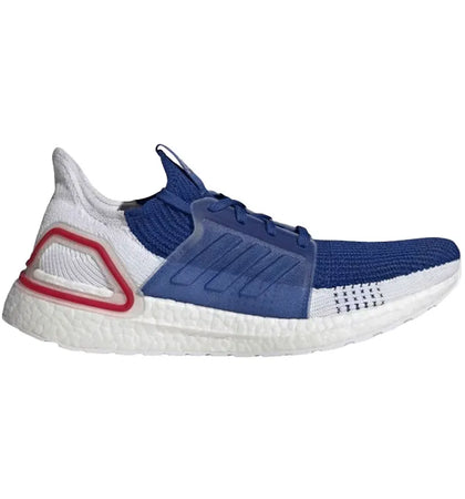 adidas Ultra Boost 19 White Blue - authentic adidas sneakers