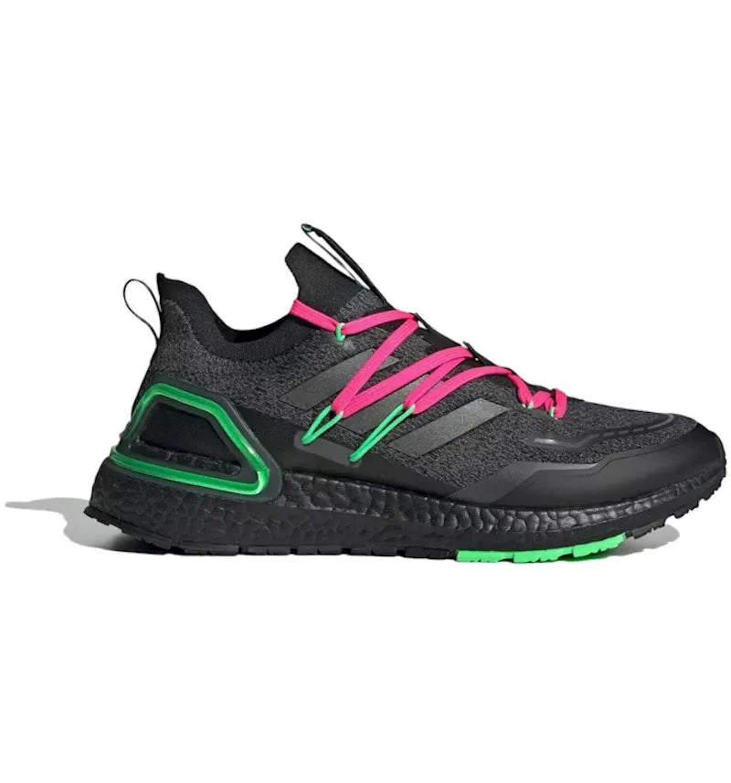 adidas Ultra Boost 20 Explorer Night Metallic Lime - vue 360
