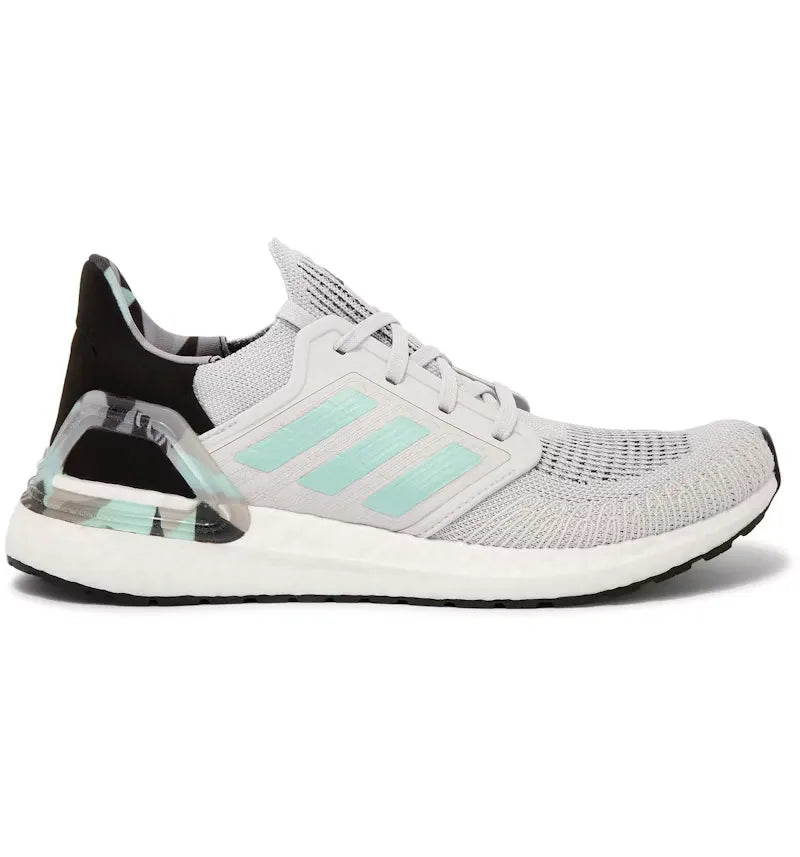 adidas Ultra Boost 20 Grey Frost Mint - vue 360