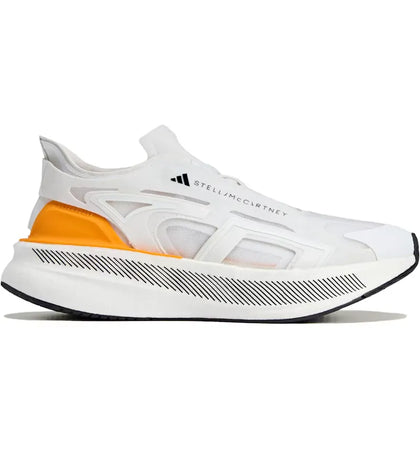 adidas Ultra Boost 5 By Stella Mccartney Cloud White Semi Solar Slime Eqt Yellow (Women's) - authentic adidas sneakers