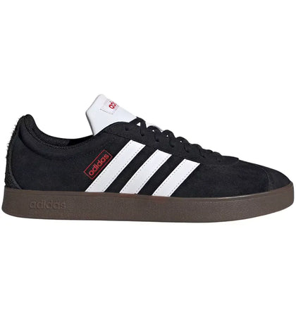 adidas VL Court 2.0 Core Black Cloud White Better Scarlet - authentic adidas sneakers