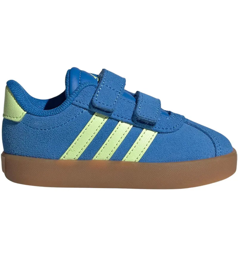 adidas VL Court 3.0 Bright Royal Pulse Lime Gum (TD) - vue 360