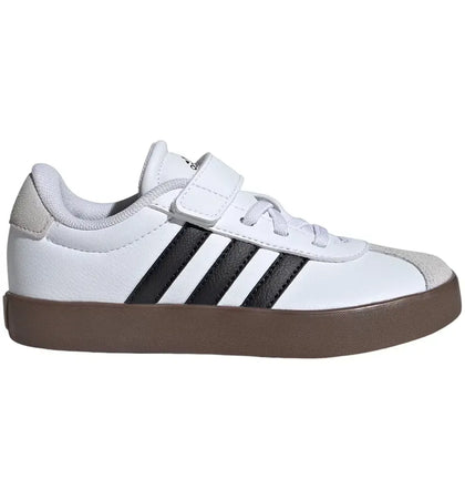 adidas Vl Court 3.0 Cloud White Core Black Grey (PS) - authentic adidas sneakers