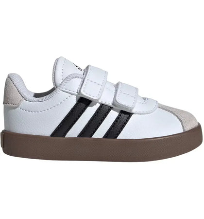 adidas Vl Court 3.0 Cloud White Core Black Grey (TD) - authentic adidas sneakers