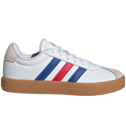 adidas VL Court 3.0 Cloud White Royal Blue Better Scarlet (GS) - authentic adidas sneakers
