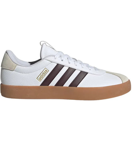 adidas Vl Court 3.0 Cloud White Shadow Brown Aluminium - authentic adidas sneakers