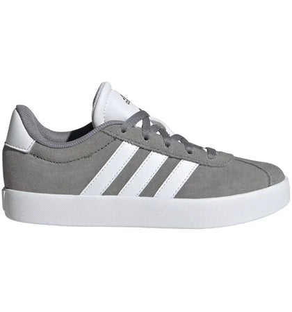 adidas Vl Court 3.0 Grey Cloud White Grey Two (GS) - authentic adidas sneakers
