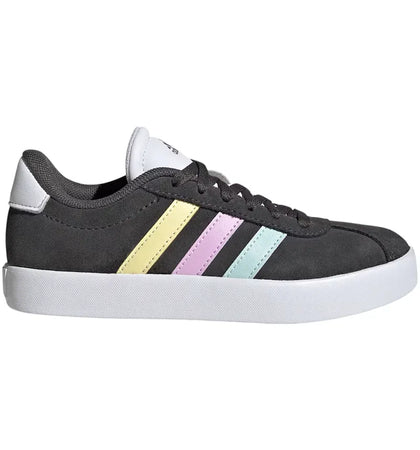 adidas VL Court 3.0 Grey Six Halo Mint Bliss Lilac (GS) - authentic adidas sneakers