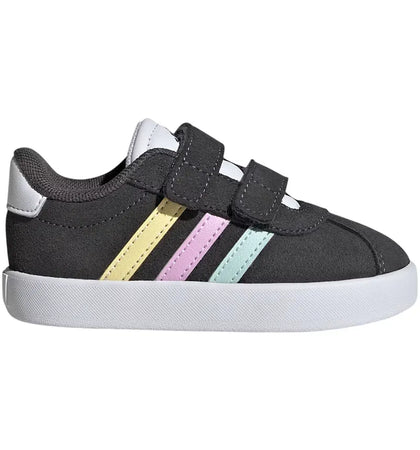 adidas VL Court 3.0 Grey Six Halo Mint Bliss Lilac (TD) - authentic adidas sneakers