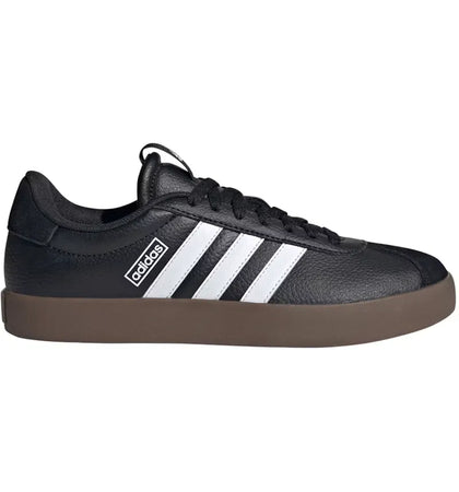 adidas Vl Court 3.0 Low Core Black Cloud White Gum (Women's) - authentic adidas sneakers