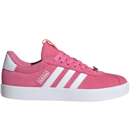 adidas Vl Court 3.0 Pink Fusion Cloud White Bright Red (Women's) - authentic adidas sneakers