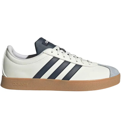adidas VL Court Base White Aurora Ink Halo Blue (Women's) - authentic adidas sneakers