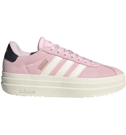 adidas VL Court Bold Clear Pink Core White Core Black (Women's) - authentic adidas sneakers